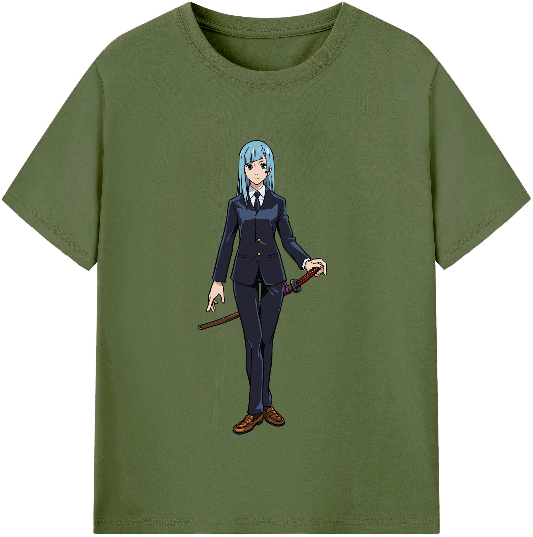 （画像用） 呪術廻戦 Jujutsu Kaisen 綿100％半袖Tシャツ（フロントプリント）